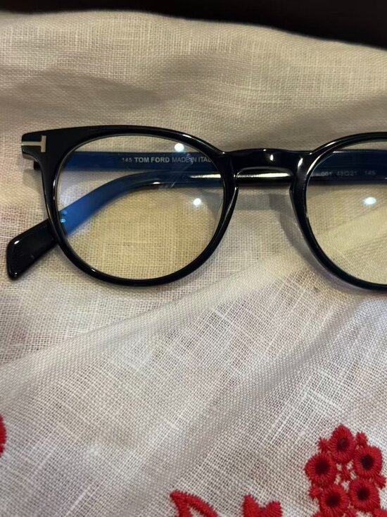 Tom Ford TF6123 Black Round Eyeglasses main image 9